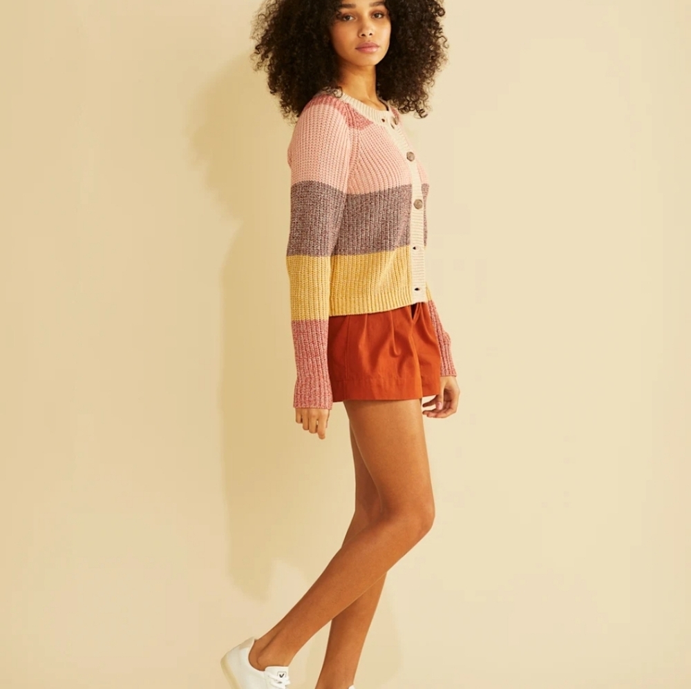 Pendleton Womens's Mae Striped Button Cardigan Si… - image 2